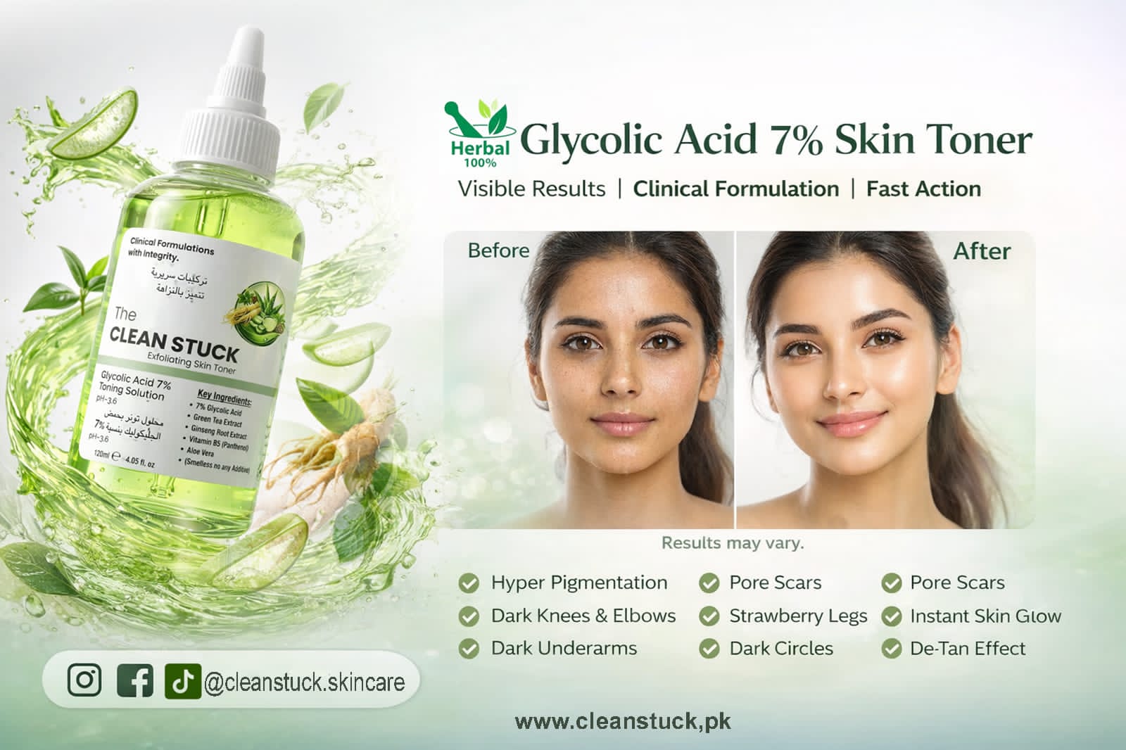 Glycolic Acid Results